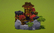 Yellow Medieval Castle