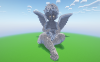 Minecraft Baby Angel 2 Statue ( FREE )