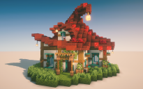 🧙‍♀️Witch Hat Cottage — Magical Medieval Home