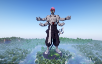Minecraft Sukuna True Form |Jujutsu Kaisen| Statue Free (Schematic and Map)