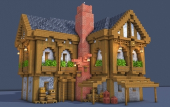 Medieval House – Fully Decorated Interior