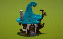 Cyan Hat House
