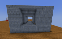 4 by 4 hidden piston door
