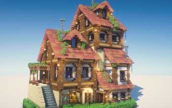 🏰 “Royal Medieval Residence” – Ultra Detailed Medieval Build