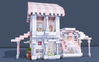 Cozy Flower Shop – Fully Decorated Interior