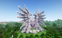 Minecraft Angel Wings |Idyll| Nether Portal Statue V10