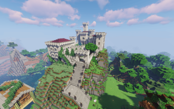 Medieval White Castle