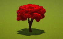 Red Fantasy Tree