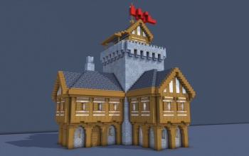 Medieval House – Fully Decorated Interior