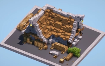 Lumberjack's Medieval House