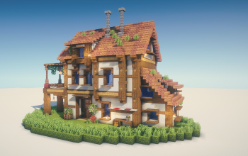 🏰 Medieval House – Premium Schematic