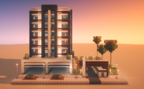 🏙️ Modern Apartment + 2 Shops | Premium Minecraft Build