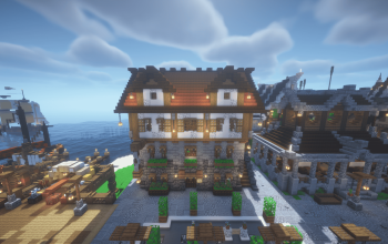 Medieval Inn/Tavern with full interior (Preview)