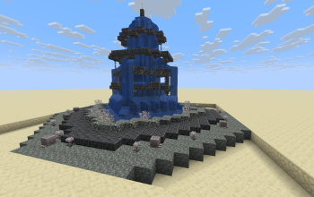 Dark Deepslate Fountain