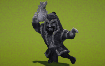 Evo Wizard Statue Version