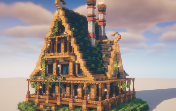 🌿🏰 Medieval Cottage – Cozy & Detailed Build! 🪵✨
