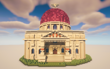 🏛️✨ Grand Dome Temple – Monumental & Striking Build! 🌟🔥