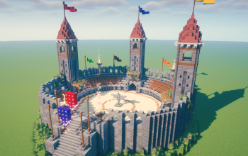 ⚔️ Medieval Arena – Epic Battle Schematic 🛡️