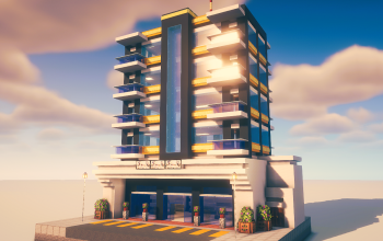 🏙️✨ Modern Luxury Building Schematic Released! ✨🏙️