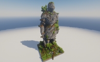 Ancient Knight Statue