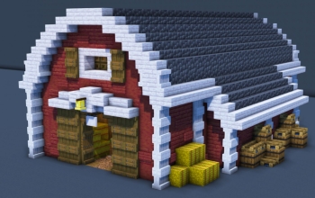 Cozy Barn – Rustic Survival Build
