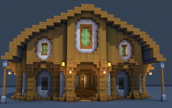 Medieval Trading Hall – Rustic Survival Build