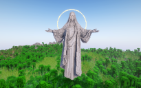 Minecraft Holy Spirit Statue