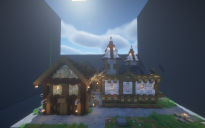 KCD 2 Inspired Medieval Bath House (With Full Interior)