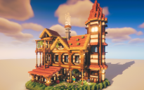 🏰 Enchanting Medieval Manor – Highly Detailed & Atmospheric Schematic! ✨