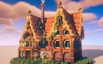 🏰 Grand Medieval Mansion – Detailed & Atmospheric Medieval Schematic! ✨