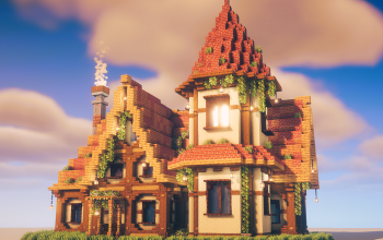🏡 Cozy Medieval House – Bring Warmth to Your Village! 🌿