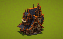 Giant Wooden House