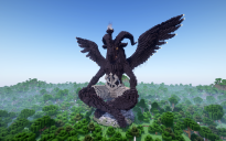 Minecraft Baphomet Statue Free (Schematic and Map)