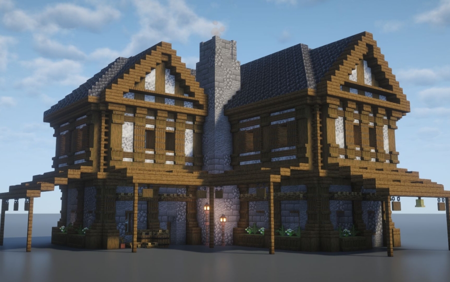 Medieval House – Fully Decorated Interior, creation #27431