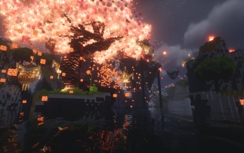 Ancient Asian floating islands and dragons🌸