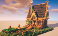 🏡 Cozy Medieval Farmhouse – Detailed & Lived-In Medieval Schematic 🌾✨