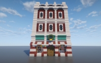New York Style Building – Christmas Shop Interior