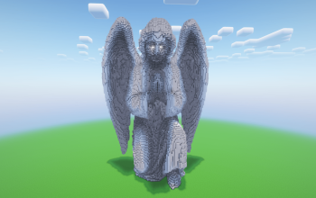 Minecraft Angel 10 Statue ( FREE )