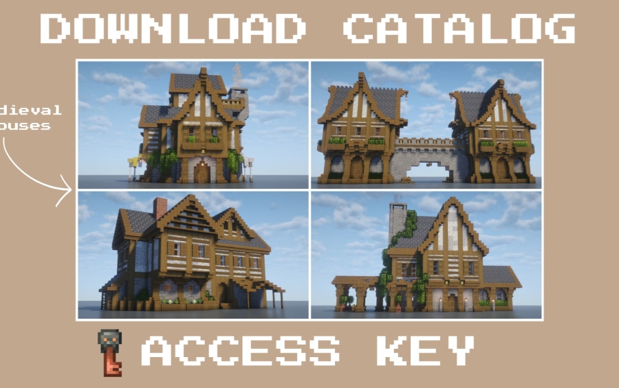 Medieval House – Fully Decorated Interior, creation #27511