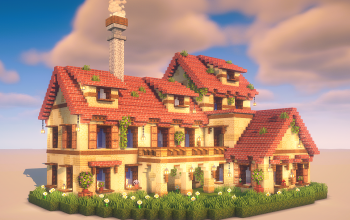 🏡🌿 Medieval Manor House