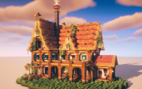 🏰🌿 Medieval Townhouse – Exclusive Schematic 🌿🏰