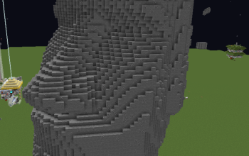 Moai statue