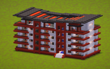 Red Modern Palace