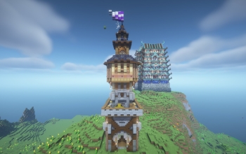 Medieval Watch Tower with interior