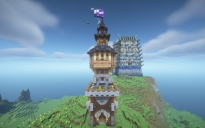 Medieval Watch Tower with interior