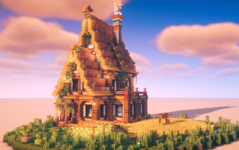🏡 Medieval Farmhouse – Detailed & Survival-Friendly Schematic