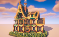 🏰 Medieval Townhouse – Detailed Survival Build Schematic