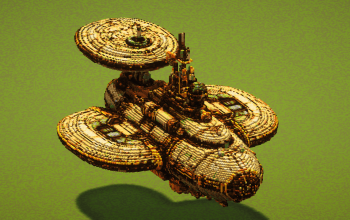 Futuristic Airship
