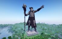 Minecraft Mephisto |Marvel Hell-Lord| Statue