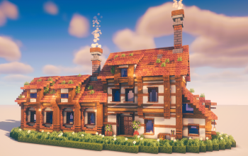 🏰 Large Medieval House – Detailed Survival Base